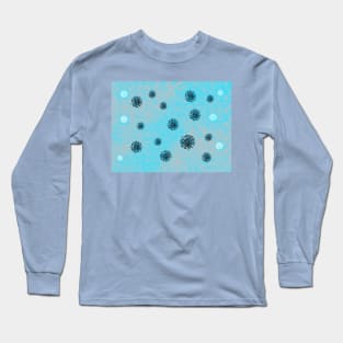 Coronavirus cells Long Sleeve T-Shirt